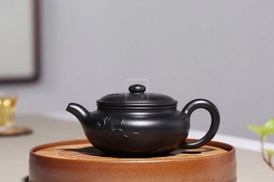 《仿古》宜興紫砂壺高級工藝美術師手工茶壺茶具天青泥仿古