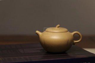 《小金瓜》宜興紫砂壺助理工藝美術師純手工茶具花器泡茶器本山段南瓜